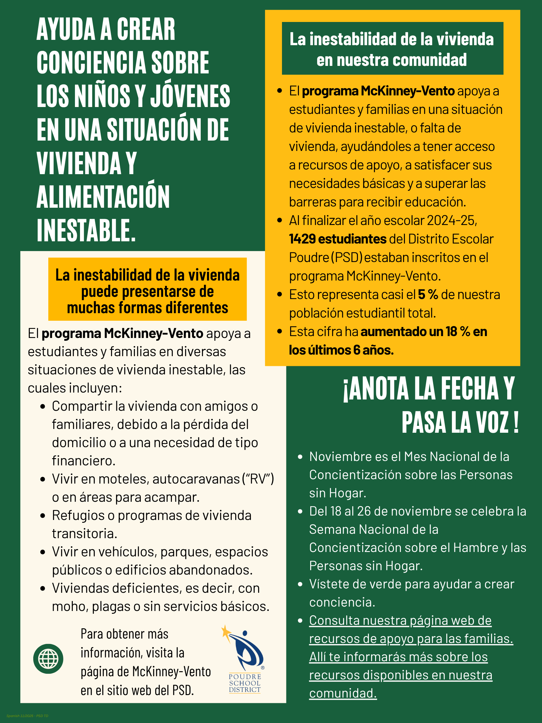 La inestabilidad de la vivienda en nuestra comunidad