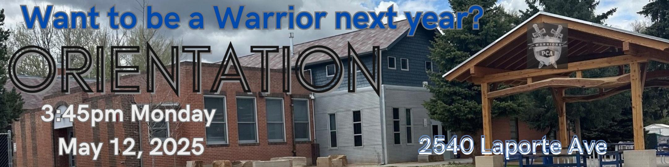 Become a Warrior 2025-26!