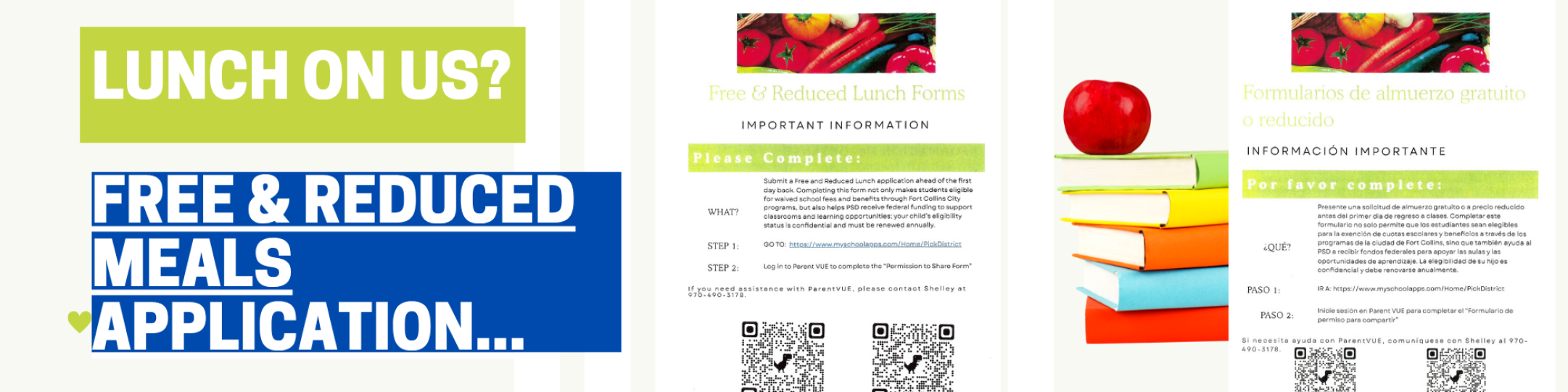 Please apply for free or reduced meals!