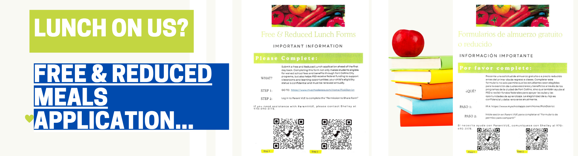 Please apply for free or reduced meals!
